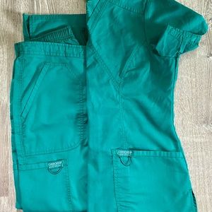 Cherokee Workwear Women’s Scrub Set Green